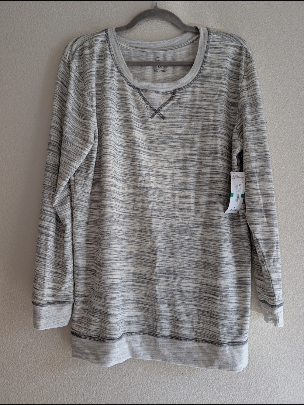 NWT Felina Soft Taylor Boyfriend Lounge Wear Light Weight Sweater